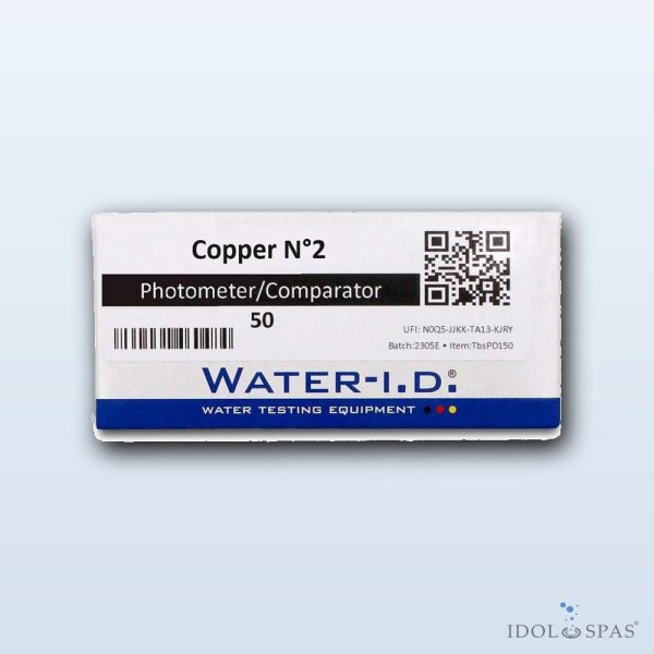 Tablety pro Poollab Copper č.2 (měď) (10 tabl.)
