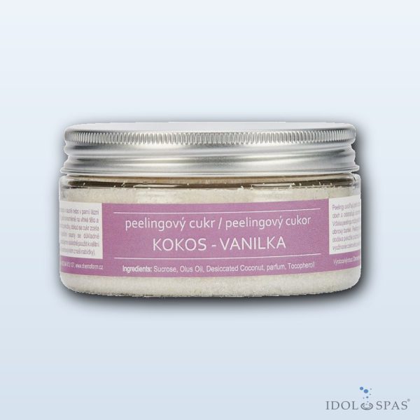 Exfoliating Sugar 225 g – Coconut and Vanilla