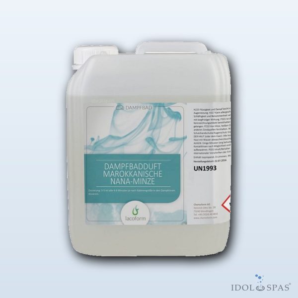 Steam Bath Essence 5 l – Moroccan Nana Mint