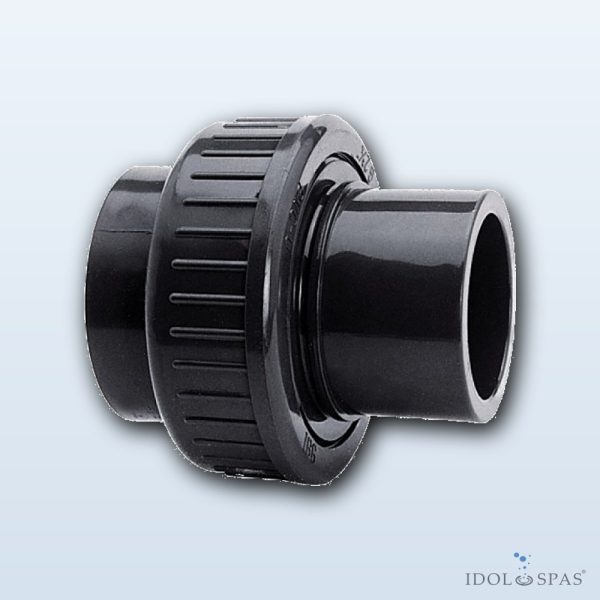 Union L/L d63/d63-50 socket PN16 PVC