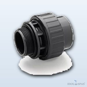 Union Glue/External d50 β 1 1/2" PN10 PVC CLV