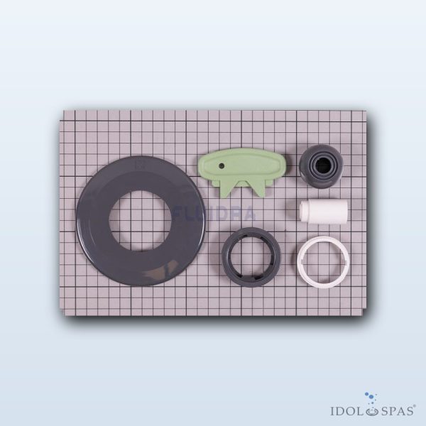 Set for Jet 00330 – Ring, Cap, Ball, Key, Colour Anthracite
