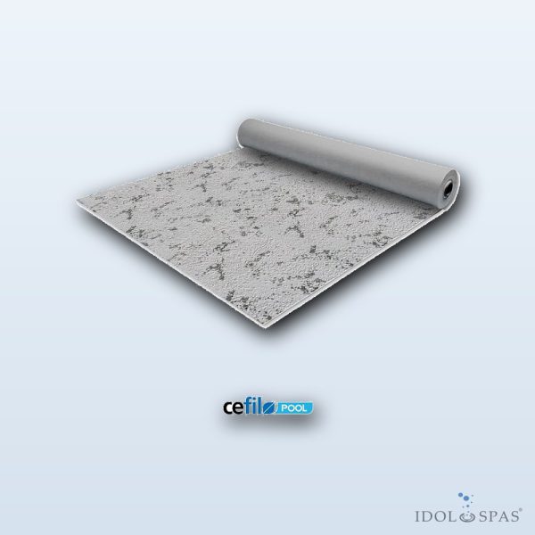 Folie CEFIL Nature GLACIAR 1,5mm – Breite 1,65m, Rolle 25 lfm