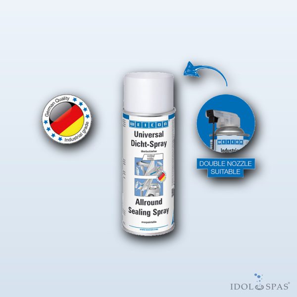 Allround-Dichtung im Spray - weiß 400 ml WEICON