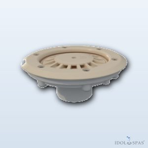 Adjustable Floor Jet for Liners – Ivory RAL1015
