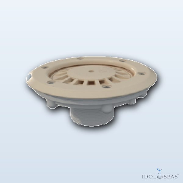 Adjustable Floor Jet for Liners – Ivory RAL1015