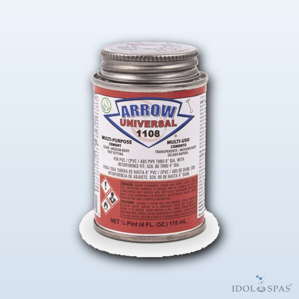 Genova Arrow Universal 1108 univerzální cement lepidlo PVC/CPVC/ABS 118 ml