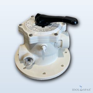 Šestcestný ventil Praher – příruba E, rozteč děr 203 mm