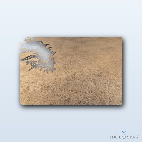 ELBE SOLID Stone Amber pool liner, width 1.65 m