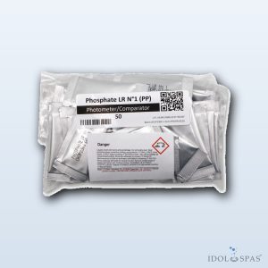 PoolLab Reagent – Phosphate LR 1 (PP) for Phosphate Measurement, 50 Sachets