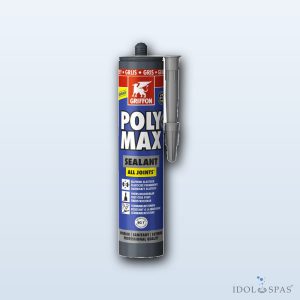POLY MAX Sealant – multifunktionale elastische Dichtmasse 280 ml, grau