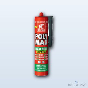 POLY MAX FIXaSEAL EXPRESS – Montagekleber und Dichtmasse in einem, transparent, 290 ml