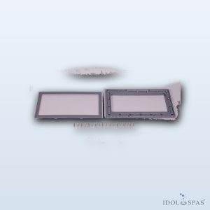Flange for Prefabricated Pool for Models 11311 and 11313 with Anthracite Cover