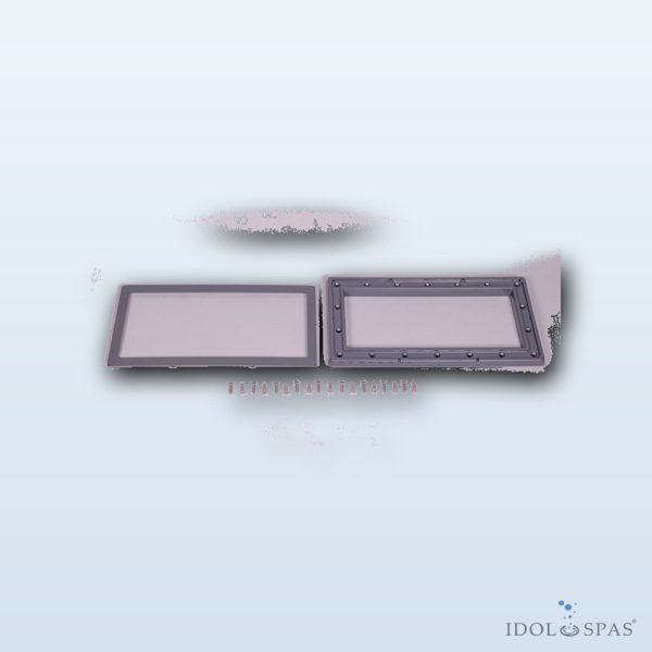 Flange for Prefabricated Pool for Models 11311 and 11313 with Anthracite Cover