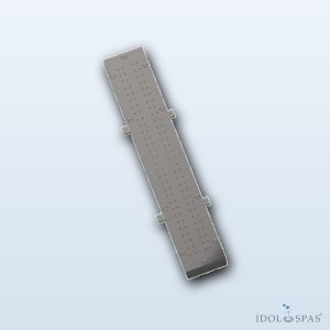 Bubble massage 480 Γ 100 mm, AISI 316 for liner pools