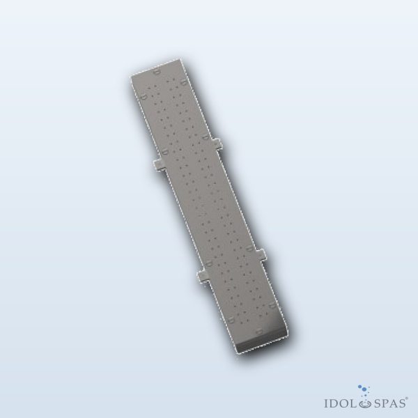 Bubble massage 480 × 100 mm, AISI 316 for liner pools