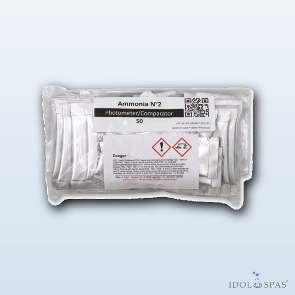 Tablets for PoolLab - Ammonia 2, reagent for ammonia measurement (50 sachets)