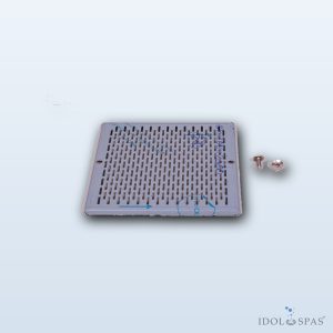 Stainless steel inlet grille 252x252