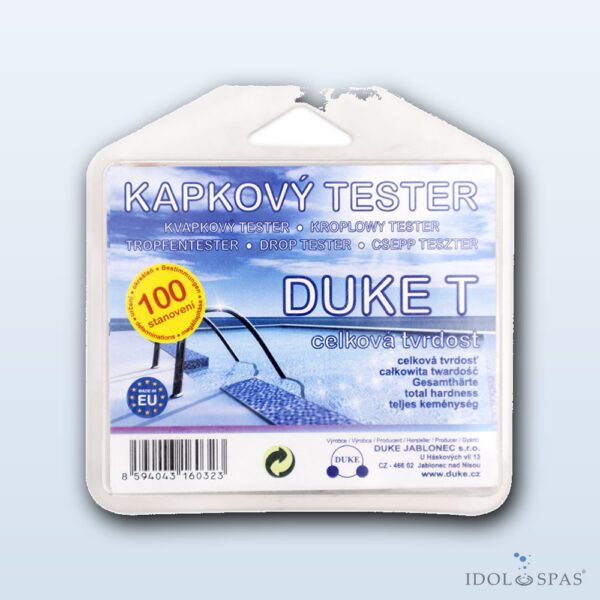 DUKE T kapkový tester na tvrdost vody