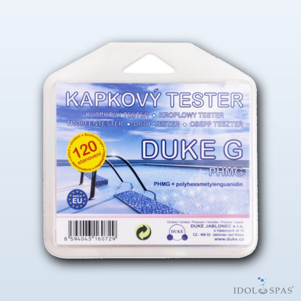 DUKE G kapkový tester na guanicid (dezinfekci)