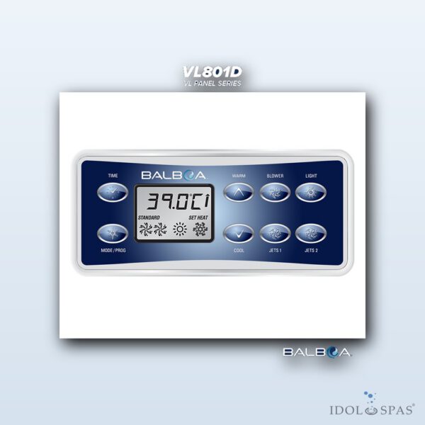 Balboa Control Panel VL801D - 54108-01 - Obrázek 2