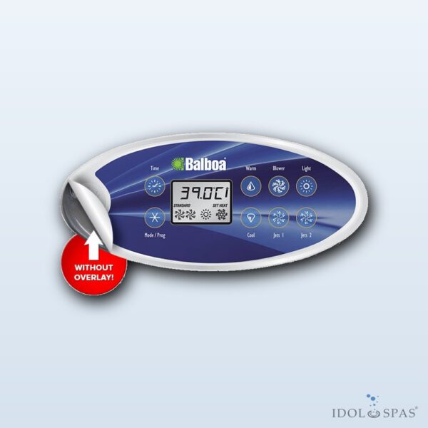 Balboa Ovládací panel VL802D (bez nálepky) - 54562-01 - Obrázek 2