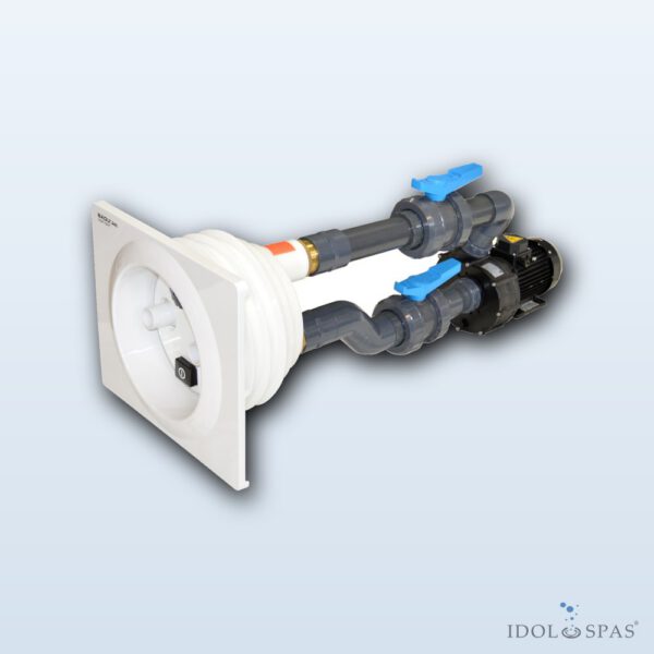BADU JET Super Sport II counter-current unit for liner pools, 75 m³/h, 400 V, 3 kW - Obrázek 2