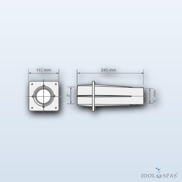 Wanddurchführung 2" - Obrázek 2