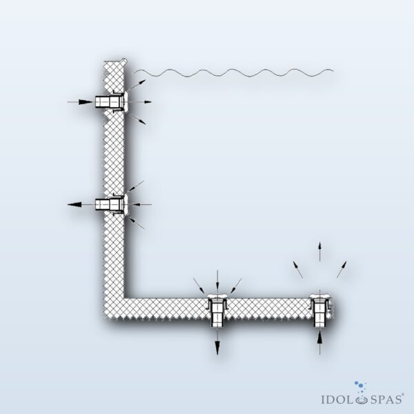 Suction Uni-set 2" × 50 mm STAINLESS STEEL - Obrázek 2