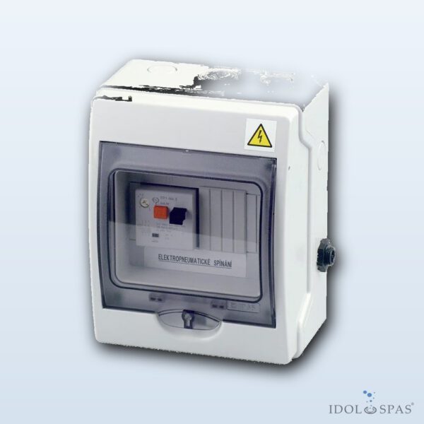Elektrische Gegenstromsteuerung Vagner 9-14 A, IP65, Druckschalter (1,2–2,6 kW) - Obrázek 2