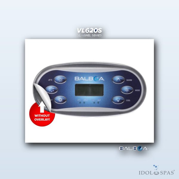 Balboa Ovládací panel VL620S (bez nálepky) - 55582-02 - Obrázek 2