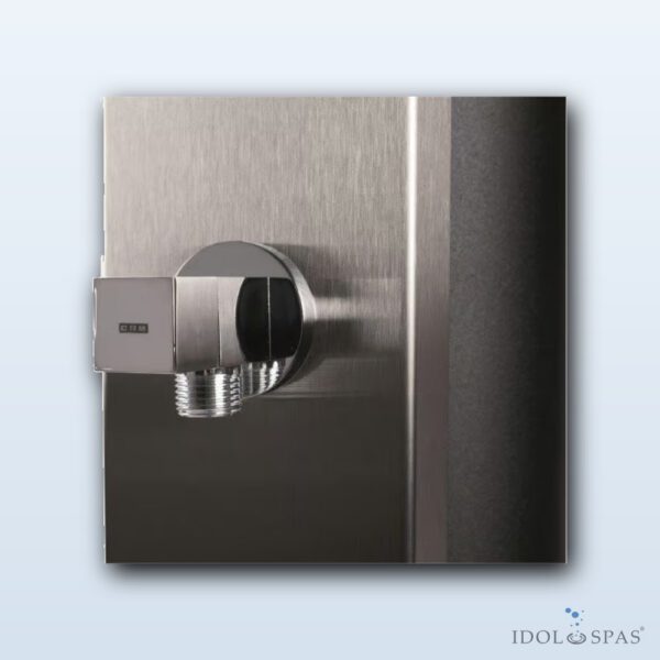 CRM Solar Shower 40 l Stainless Steel Front with Foot Rinse - Obrázek 2
