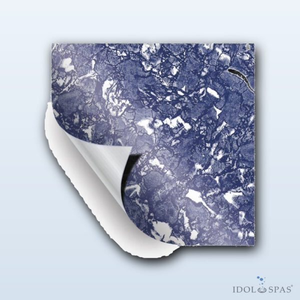 AVfol Decor Blue Marmor 1,65 m, 1,5 mm (metráž) – 98831165 - Obrázek 2