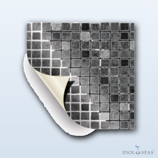 AVfol Decor Mozaika Šedá 1,65 m, 1,5 mm (metráž) – 98841165 - Obrázek 2