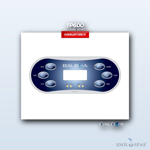 Balboa Bedienpanel TP600 Aufkleber/Folie 12101 - Obrázek 2