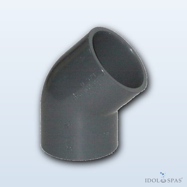 Koleno 45° d16 PN16 PVC - Obrázek 2