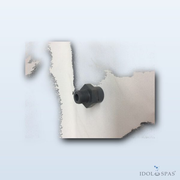 Transition Coupling Nipple d16–3/8 PN16 PVC - Obrázek 2