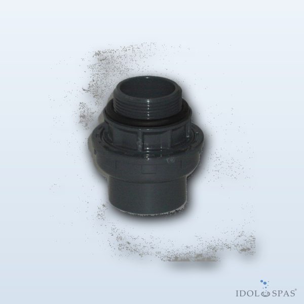 Union Glue/Male Thread d63 – 2" PN10 PVC Ocean - Obrázek 2