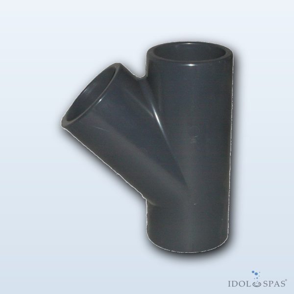 PVC Y-piece 45° d16 PN16 - Obrázek 2