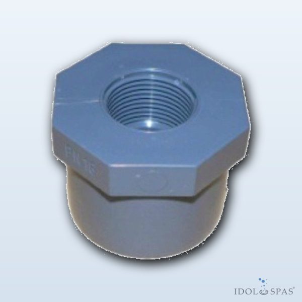 Reducer Short Glue/Female Thread d125-4 PVC - Obrázek 2