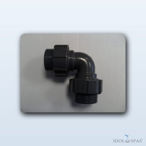 Bogen 90° Flex/Flex d50 PVC - Obrázek 2