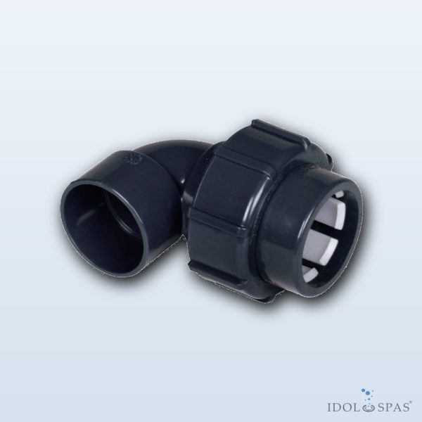 Adapter Elbow Glue/Flex d50 PVC - Obrázek 2
