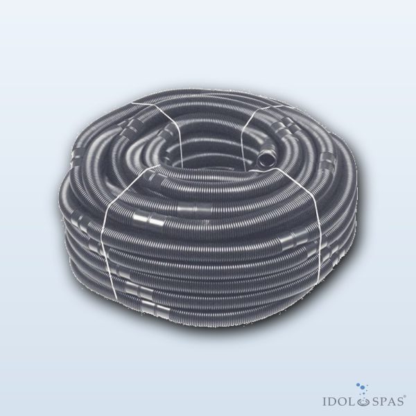 Black Vacuum Hose d38, 50 cm Section – 50 m Pack - Obrázek 2