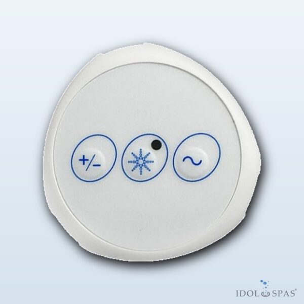 Balboa HydroAir Ovládací panel pro kompresor Genesis – 3 funkce, 57 mm (UK01658A+) - Obrázek 2