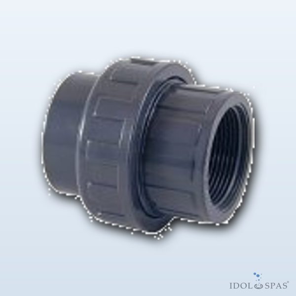 Verschraubung L/Innengewinde PVC d63×2" - Obrázek 2