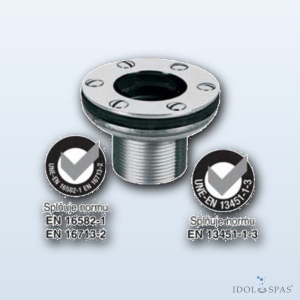 Saugdüse Edelstahl 1 1/2" - Obrázek 2