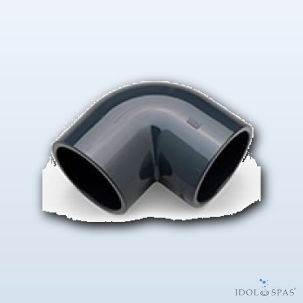 90° Elbow d20 PVC PN16 - Obrázek 2