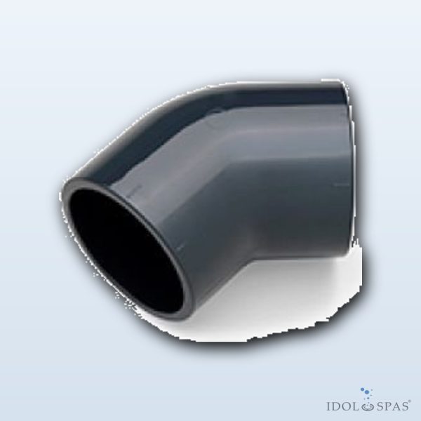 Koleno 45° PVC d200 PN16 - Obrázek 2