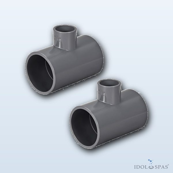 T-kus redukovaný 90° PVC d25×20×25 - Obrázek 2