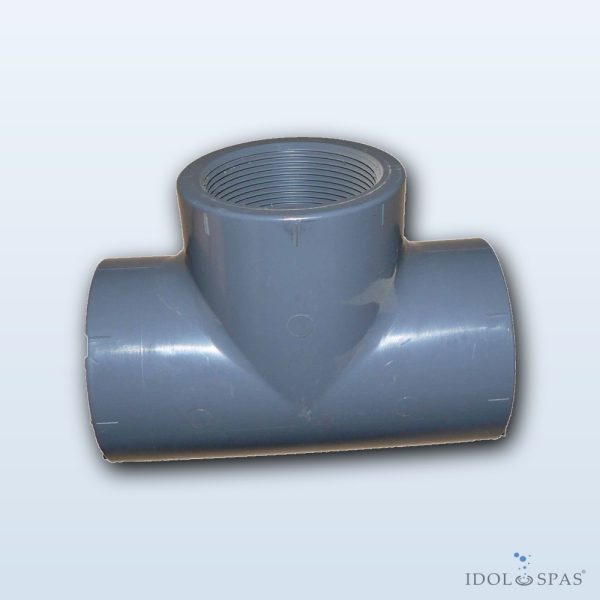 T-Piece 90° PVC – d32 × 1" Female Thread - Obrázek 2